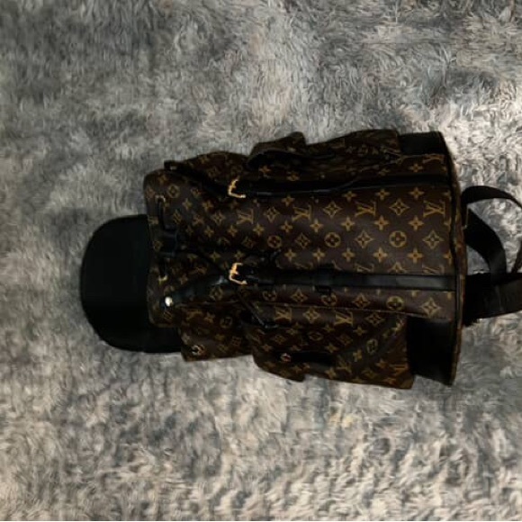 Louis Vuitton Brown Monogram Backpack - Picture 1 of 3